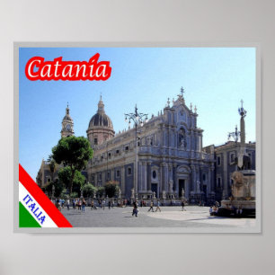 Italy - Sicily - Catania - Poster