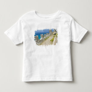 Italy, Sicily, Cefalu, Cliffside Walkway, La Toddler T-Shirt