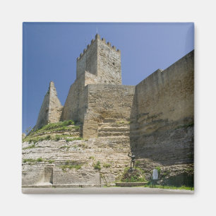 Italy, Sicily, Enna, Calascibetta, Castello di Magnet