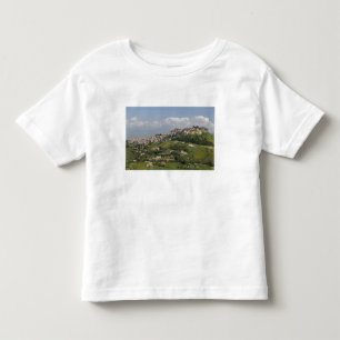 Italy, Sicily, Enna, Calascibetta, Morning View Toddler T-Shirt