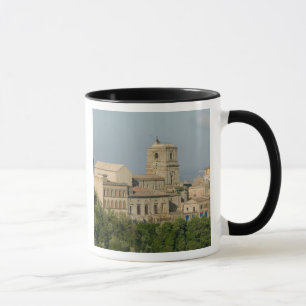 Italy, Sicily, Enna, Town View from Rocca di 2 Mug
