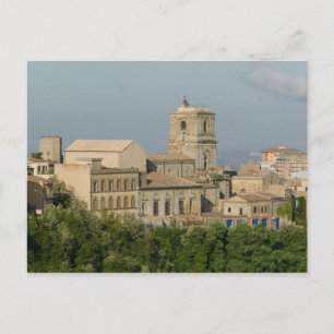 Italy, Sicily, Enna, Town View from Rocca di 2 Postcard
