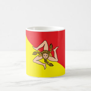 Italy - Sicily - Flag  Sicily - Coffee Mug