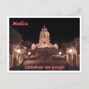 Italy - Sicily - Modica - San Giorgio Cathedral - Postcard
