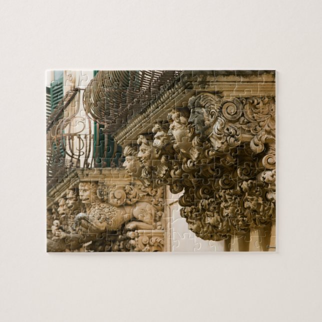 ITALY, Sicily, NOTO: Finest Baroque Town in Jigsaw Puzzle (Horizontal)