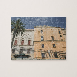 Italy, Sicily, Palermo, Palazzo dei Normanni Jigsaw Puzzle