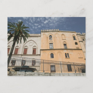 Italy, Sicily, Palermo, Palazzo dei Normanni Postcard