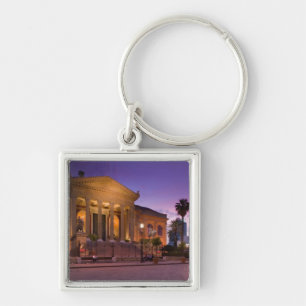 Italy, Sicily, Palermo, Teatro Massimo Opera Key Ring