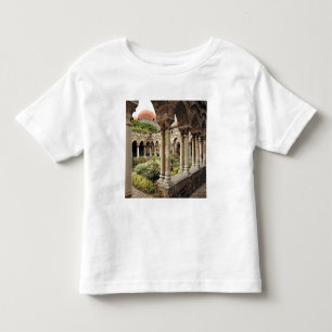 Italy, Sicily, Palermo. The cloisters survive as Toddler T-Shirt