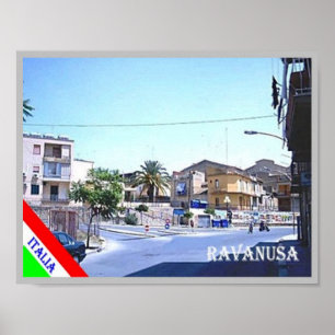 Italy - Sicily - Ravanusa - Poster