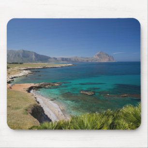 Italy, Sicily, San Vito Lo Capo, View of Gulf of Mouse Pad