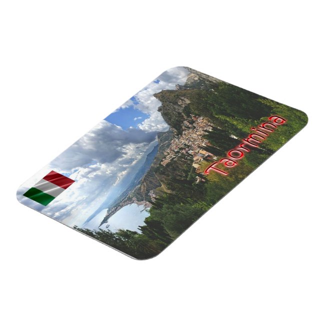 Italy - Sicily - Taormina - Magnet (Left Side)
