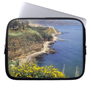 Italy, Sicily. The north coast of Sicily in Laptop Sleeve