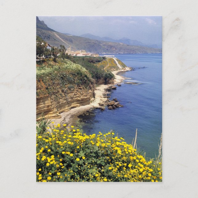 Italy, Sicily. The north coast of Sicily in Postcard (Front)