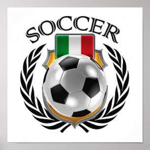 Italy Soccer 2016 Fan Gear Poster