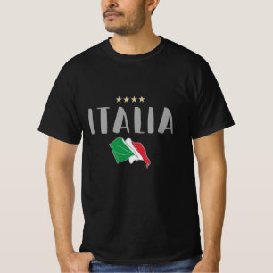 Italy Soccer Football Fan Shirt Flag