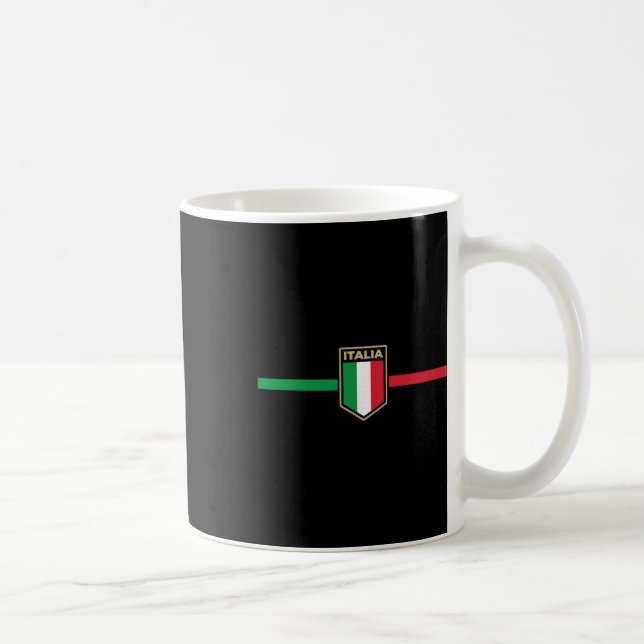 Italy Soccer Italia Footbyll Fan  Coffee Mug (Right)