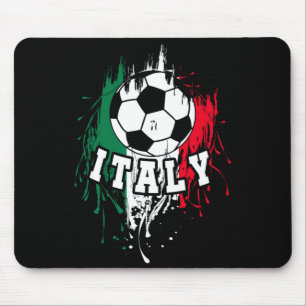Italy Soccer Italian Footbyll Italy Futbol T Shirt Mouse Pad