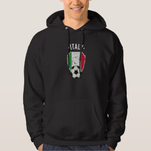 Italy Soccer Italy Flag Football Italian Pride Roo Hoodie