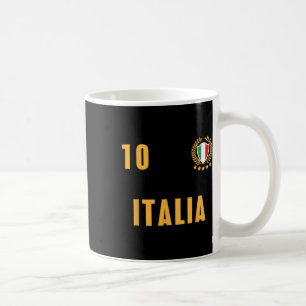 Italy Soccer Jersey Italia Footbyll Team Fun Coffee Mug