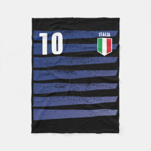 Italy Soccer Jersey Italia Footll Team Fleece Blanket