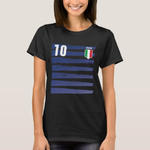 Italy Soccer Jersey Italia Footll Team T-Shirt