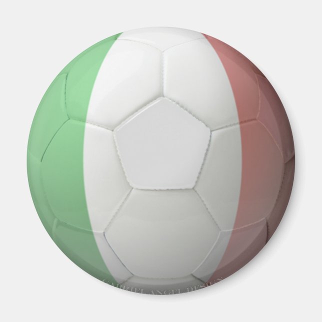 Italy Soccer Magnet (Front)