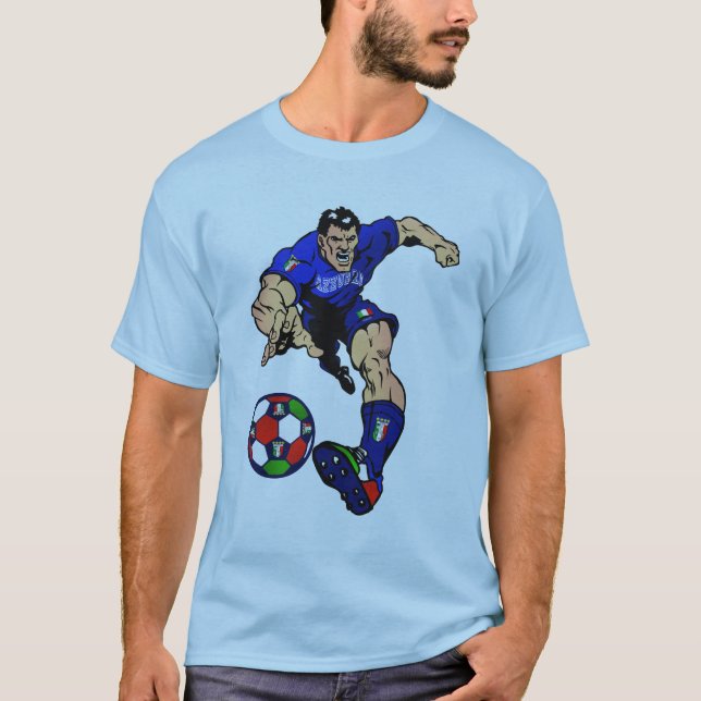 Italy Soccer T-Shirt (Front)