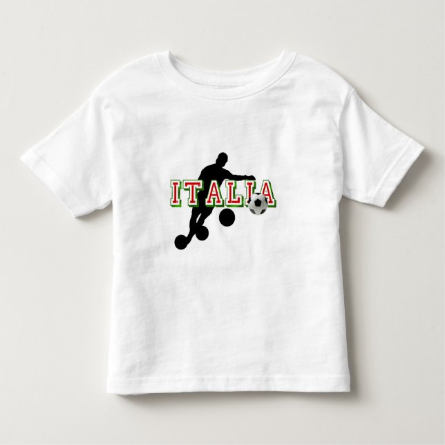 Italy Soccer Toddler T-Shirt (Front)