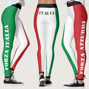 Italy Squadra azzurra football championship 2024 Leggings