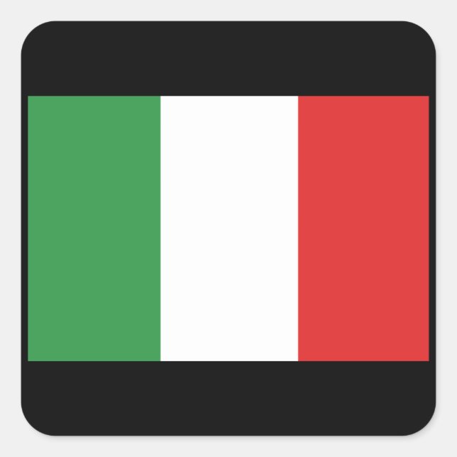 ITALY SQUARE STICKER (Front)