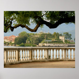 Italy, Stresa, Lake Maggiore, Isola Bella Poster