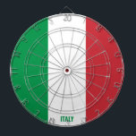 "Italy Strikes!" Patriotic Dartboard<br><div class="desc">Get ready to hit the bullseye with national pride! This Italy-themed dartboard, featuring the flag of Italy, is perfect for sharpening your aim while celebrating your roots. Whether you’re a dart pro or just having fun with friends, this stylish dartboard will make every throw feel like a victory for Italy!...</div>