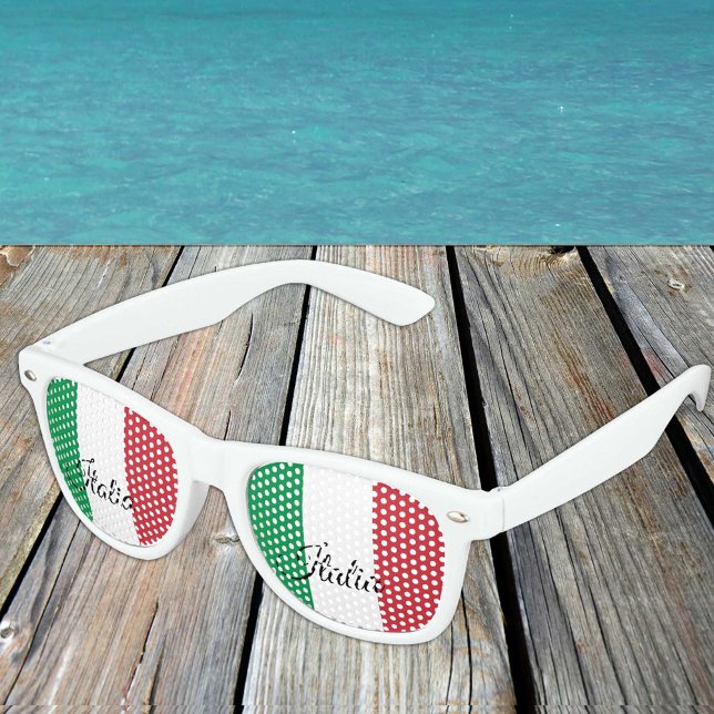 Italy Sunglasses & Party Shades / Italian flag (Creator Uploaded)