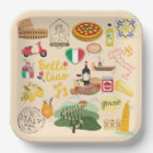 Italy Symbols Travel Lovers