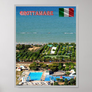 Italy - The Marches - Grottammare - Poster