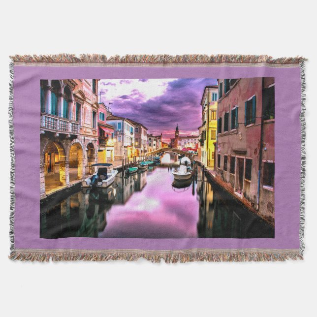 Italy throw blanket. (Front)