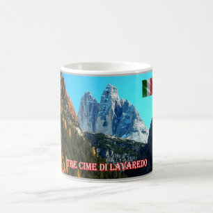 Italy - Trentino Alto Adige Südtirol - Three Peak Coffee Mug