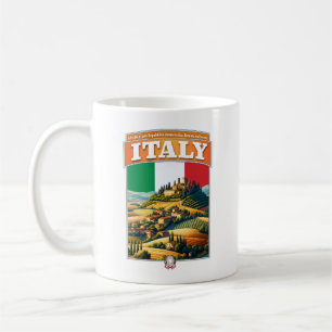 Italy Tuscany Countryside Europe Coffee Mug