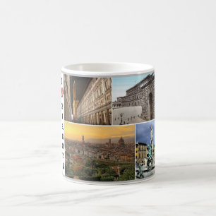 Italy - Tuscany - Florence - Mosaic - Coffee Mug