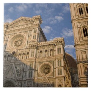 Italy, Tuscany, Florence. The Duomo. Ceramic Tile