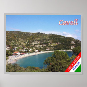 Italy - Tuscany - Isola d'Elba - Cavoli - Poster