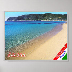 Italy - Tuscany - Isola d'Elba - Lacona - Poster