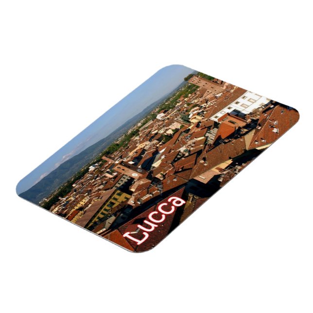 Italy - Tuscany - Lucca - Magnet (Left Side)
