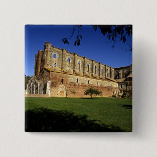 Italy: Tuscany, Massa Marittima, San Galgano 15 Cm Square Badge