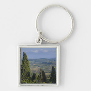 Italy, Tuscany, Montepulciano. View of the Key Ring
