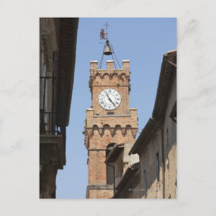 Italy. Tuscany. Pienza. 2 Postcard