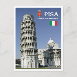 Italy - Tuscany - Pisa - Leaning Tower - Postcard
