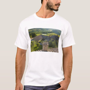 Italy, Tuscany. Roofop view of the villa T-Shirt