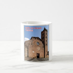 Italy - Tuscany - Siena - Basilica San Clemente - Coffee Mug